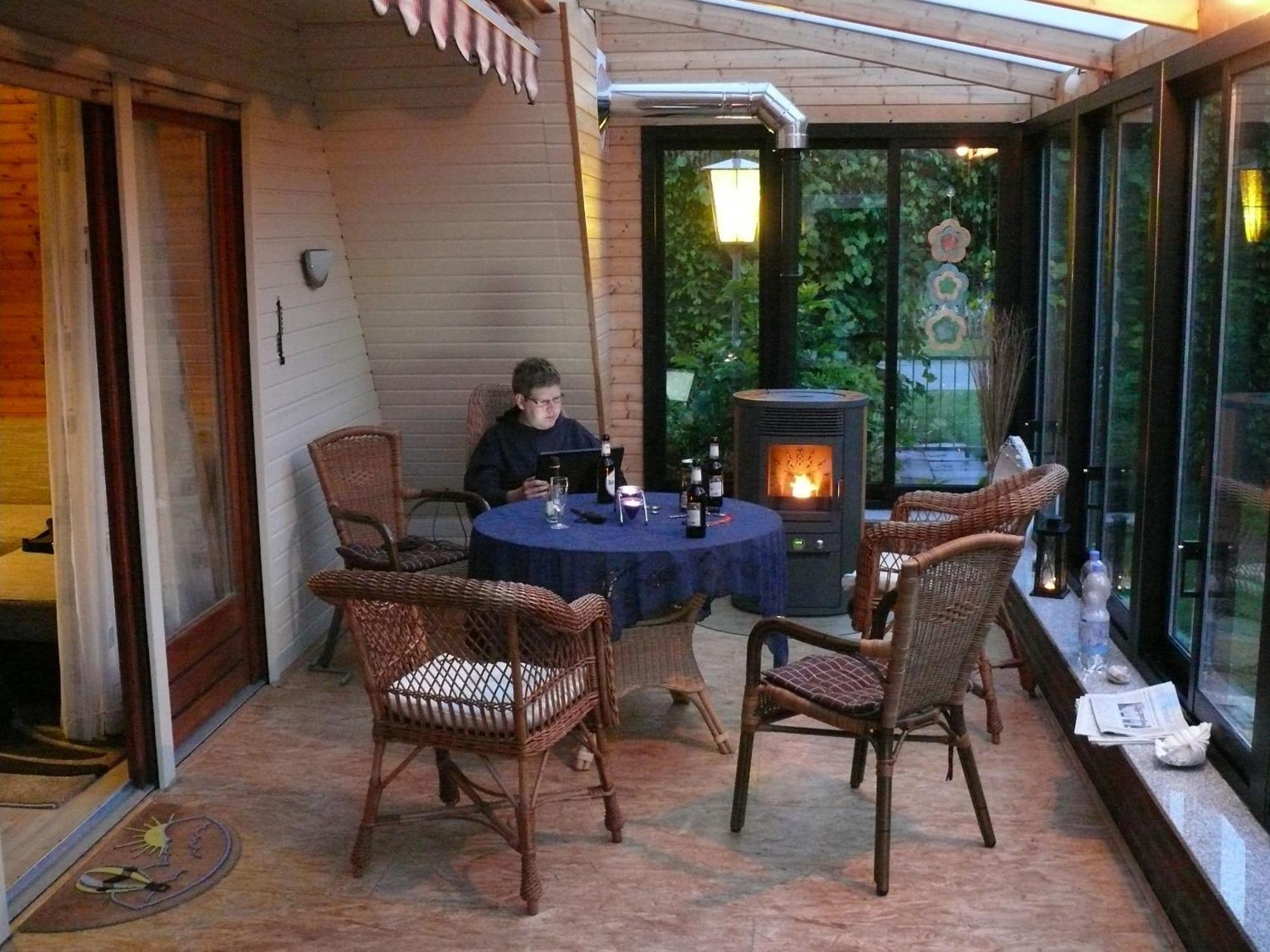 Ferienhaus Kiebitz Bedekaspel Exterior foto