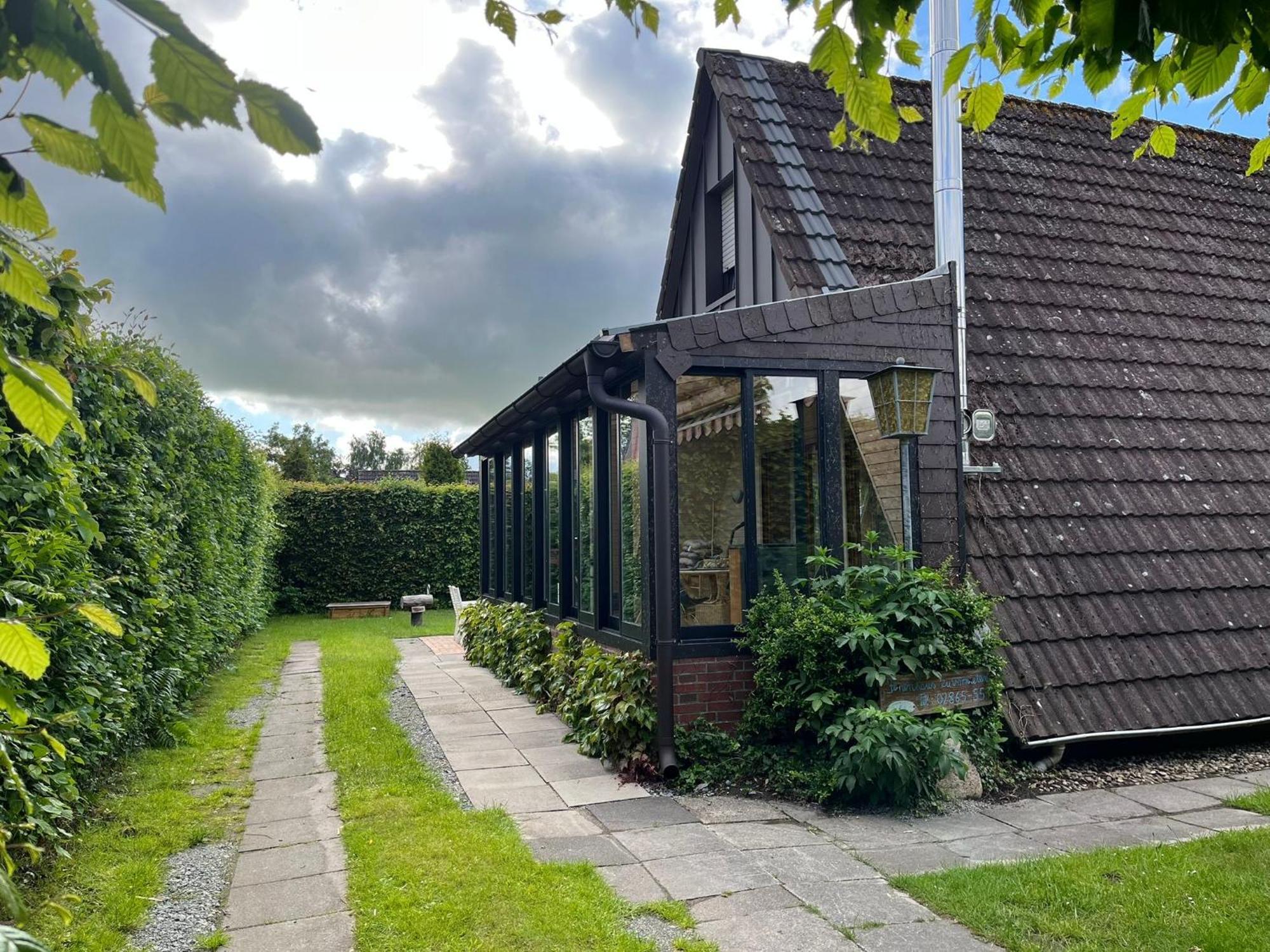 Ferienhaus Kiebitz Bedekaspel Exterior foto